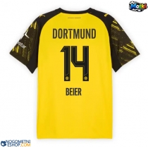 Moški Nogometni dresi Borussia Dortmund Maximilian Beier #14 Domači 2025-26 Kratek Rokav